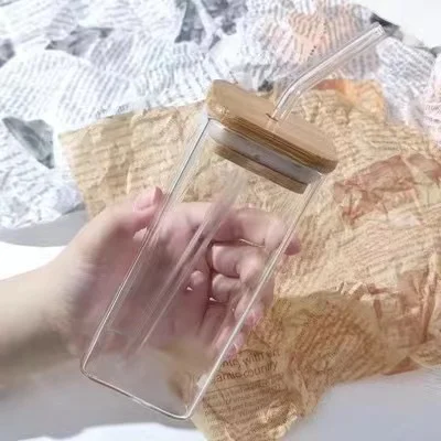 Glass Straw Lid Cup - Image 8